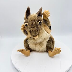 Folkmanis 10" Plush Rat Full Body Hand Puppet Story Time Plushie "Pack Rat"